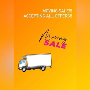 We are moving and everything must go!! Accepting all offers!